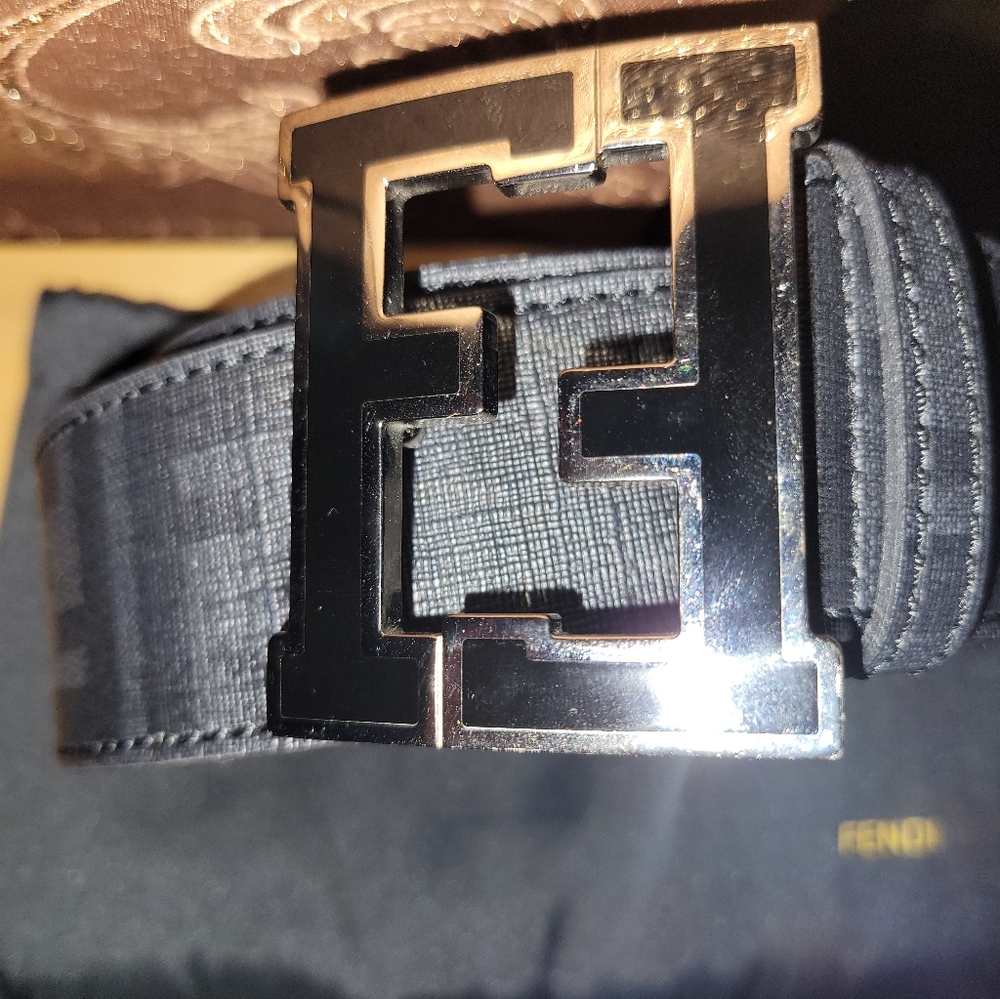 ❤️🔥SALE FENDI Men's Belt in Black - Picture 9 of 10